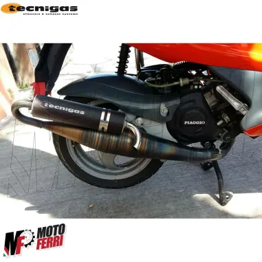 MF2281 Marmitta Scarico Espansione Tecnigas RS Racing Runner 125 180 2T FX FXR