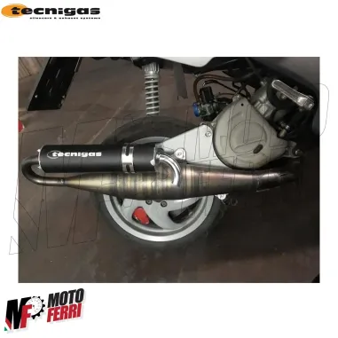 MF2281 Marmitta Scarico Espansione Tecnigas RS Racing Runner 125 180 2T FX FXR