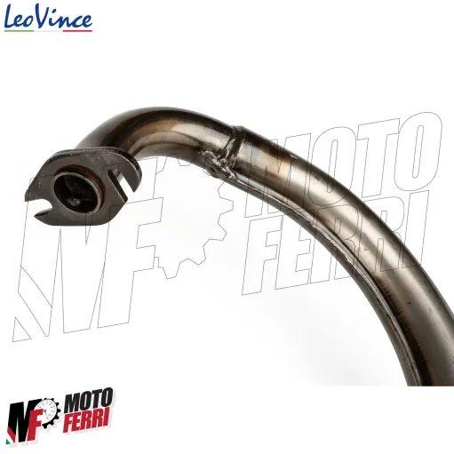 MF2184 Marmitta Scarico LeoVince TT MBK Booster Spirit / Yamaha BWS 50 2T Nero