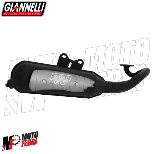 MF3711 Marmitta Giannelli GO Omologata SR Scarabeo 50 2T Minarelli Orizzontale