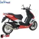 MF3713 Marmitta Scarico LeoVince TT Peugeot Speedfight 3 / Jet Force / Ludix 50