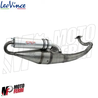 MF3713 Marmitta Scarico LeoVince TT Peugeot Speedfight 3 / Jet Force / Ludix 50