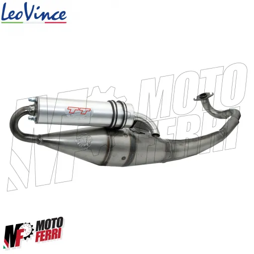 MF3713 Marmitta Scarico LeoVince TT Peugeot Speedfight 3 / Jet Force / Ludix 50