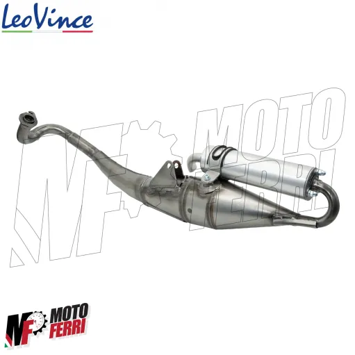 MF3713 Marmitta Scarico LeoVince TT Peugeot Speedfight 3 / Jet Force / Ludix 50