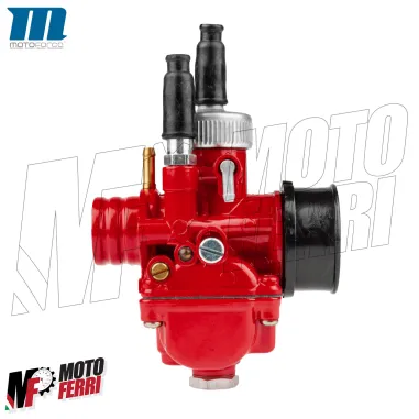MF9733 Carburatore Tipo PHBG 21 DS Motoforce Piaggio Minarelli 50 2T Racing Red