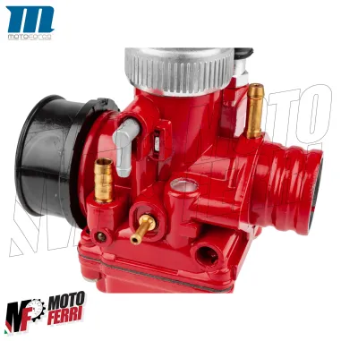 MF9733 Carburatore Tipo PHBG 21 DS Motoforce Piaggio Minarelli 50 2T Racing Red