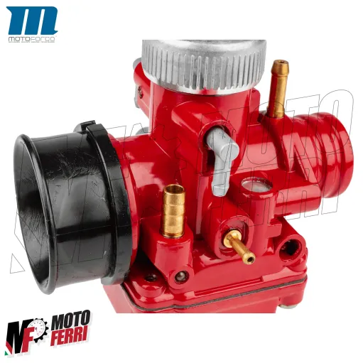 MF9733 Carburatore Tipo PHBG 21 DS Motoforce Piaggio Minarelli 50 2T Racing Red