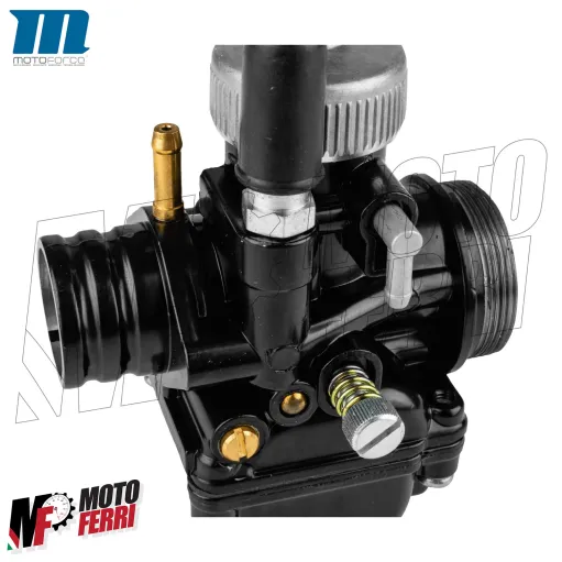 MF9733 Carburatore Tipo PHBG 21 DS Motoforce Piaggio Minarelli 50 2T Racing Nero