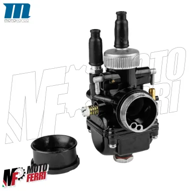MF9733 Carburatore Tipo PHBG 21 DS Motoforce Piaggio Minarelli 50 2T Racing Nero