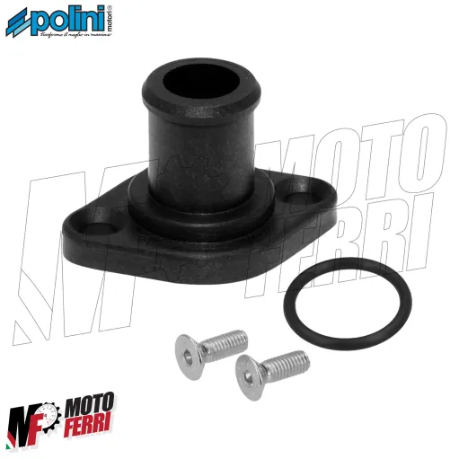 MF9743 Raccordo Testa Acqua Polini Dritto Piaggio NRG MC3 MC2 POWER DD DT 50 2T