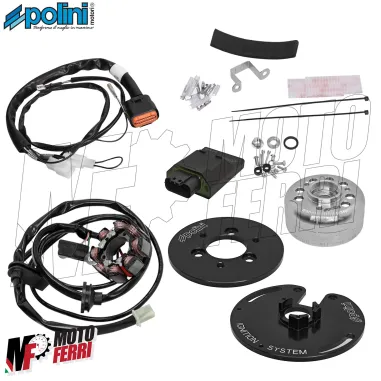 MF9745 Accensione Elettronica Polini For Race Luci MBK Booster Spirit NG 50 2T