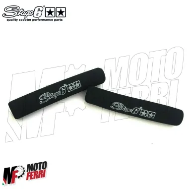 MF2321 COPRI LEVA FRENO FRIZIONE STAGE6 NERO GRIP SPUGNA SCOOTER UNIVERSALE