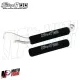 MF2321 COPRI LEVA FRENO FRIZIONE STAGE6 NERO GRIP SPUGNA SCOOTER UNIVERSALE