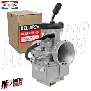 MF9749 Carburatore Dellorto VHST 28 BS Aria Manuale Valvola Piatta Moto Enduro