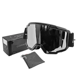 MF2509 Mascherina Occhiali Casco Moto Cross Enduro OffRoad LS2 Lente Specchiata