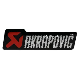 MF7335 Adesivo Compatibile Logo Akra per Scarico Marmitta Terminale 100 x 26 mm