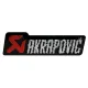 MF7335 Adesivo Compatibile Logo Akra per Scarico Marmitta Terminale 100 x 26 mm