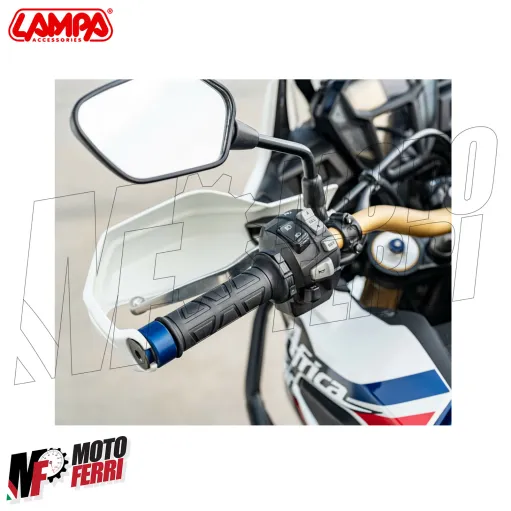 MF9758 Manopole Riscaldate Solo Gomma Universale Moto Scooter Lampa Heated Grips