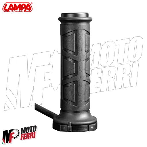 MF9758 Manopole Riscaldate Solo Gomma Universale Moto Scooter Lampa Heated Grips