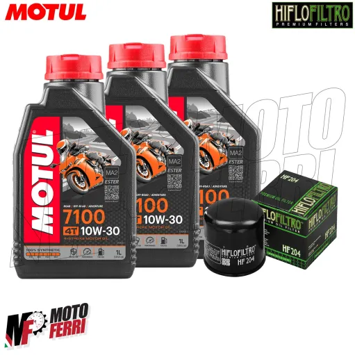 MF9760 Tagliando Honda CB 500 X F 2013/2023 - 3L Olio Motul 7100 10W30 + Filtro