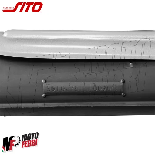 MF9764 Marmitta Sito Aprilia Scarabeo 50 2T 1998 a 2005 Freno a Disco Minarelli