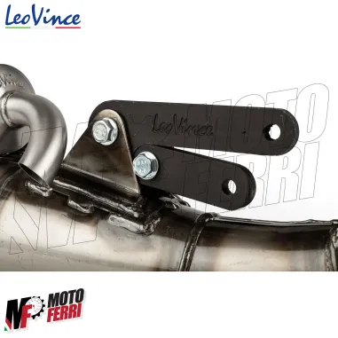 MF8044 Marmitta Scarico LeoVince TT MBK Booster Spirit / BWS 50 2T - 2004 a 2013
