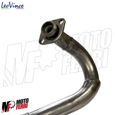 MF3703 Marmitta Scarico LeoVince TT Aprilia SR FACTORY 50 2T Motore Piaggio Nero