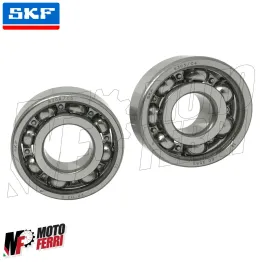MF2350 KIT CUSCINETTI BANCO C4 C5 SKF ALBERO MOTORE LATO FRIZIONE VOLANO VESPA 2