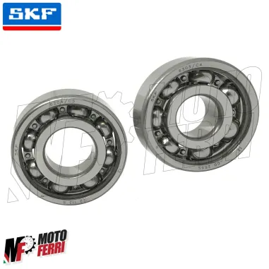 MF2350 KIT CUSCINETTI BANCO C4 C5 SKF ALBERO MOTORE LATO FRIZIONE VOLANO VESPA