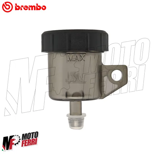 MF5092 Serbatoio Vaschetta Brembo Fume' Liquido Freno Frizione 15 Uscita Dritta