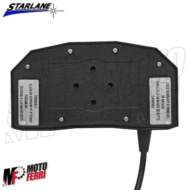 MF9025 Cronometro Starlane Stealth 5 GPS-5 + Angolo di Piega Universale Moto