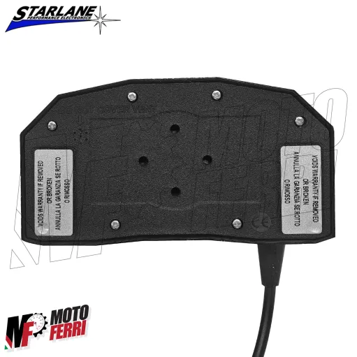 MF9025 Cronometro Starlane Stealth 5 GPS-5 + Angolo di Piega Universale Moto