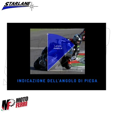 MF9025 Cronometro Starlane Stealth 5 GPS-5 + Angolo di Piega Universale Moto