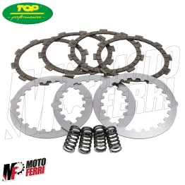 MF2352 KIT FRIZIONE 4 DISCHI MOLLE TOP OLIO GUARNIZIONE MINARELLI AM6 AM345 2