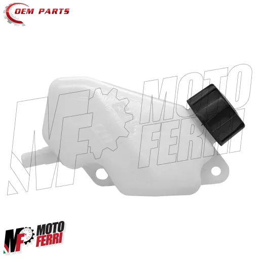 MF9776 Vaschetta Liquido Radiatore + Tappo Yamaha JOG RR 50 2T LC da 2002 a 2012