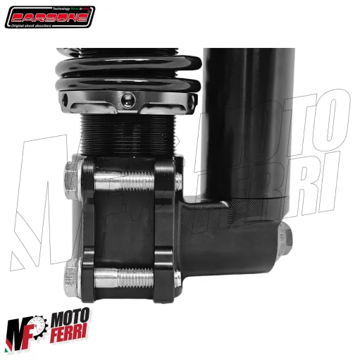 MF9782 Ammortizzatore Carbone HTR Anteriore Vespa PX 125 150 200 PE Nero Hi-Tech
