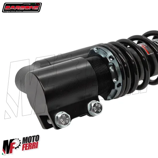 MF9782 Ammortizzatore Carbone HTR Anteriore Vespa PX 125 150 200 PE Nero Hi-Tech