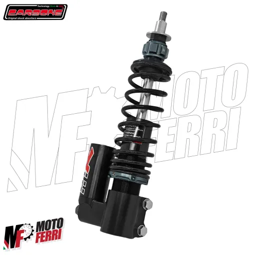 MF9782 Ammortizzatore Carbone HTR Anteriore Vespa PX 125 150 200 PE Nero Hi-Tech