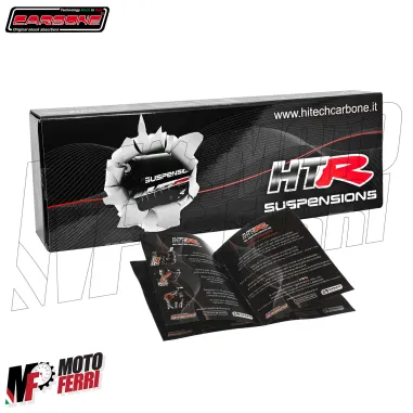 MF9783 Ammortizzatore Carbone HTR Anteriore Vespa 50 Special R L N Nero Hi-Tech