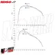 MF2357 Cornetti Aspirazione Koso Maggiorati Yamaha TMax 530 - 2012 2013 2014 2015 2016