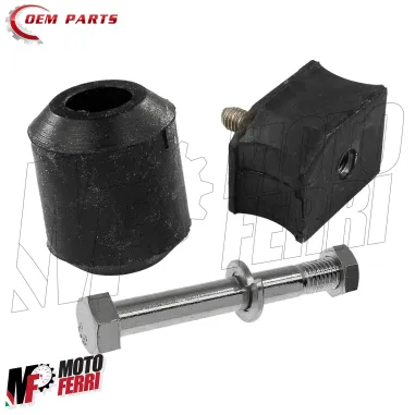 MF9784 Ammortizzatore Carbone HTR Posteriore Vespa 125 ET3 Primavera Nero