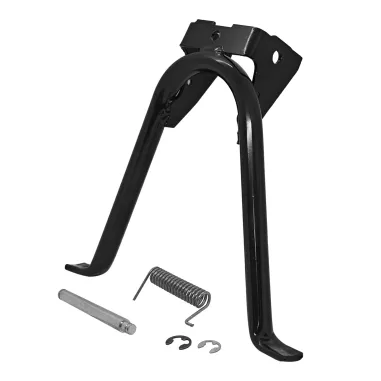 Cavalletto Centrale Piaggio 50 Ciao Prima Serie Alette Esterne Con Perni Nero