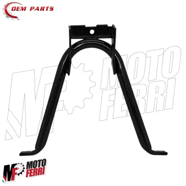 Cavalletto Centrale Piaggio 50 Ciao Prima Serie Alette Esterne Con Perni Nero