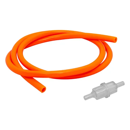MF9787 Tubo Benzina Arancione 5x8mm e Filtro Moto Scooter Ciclomotore 1M