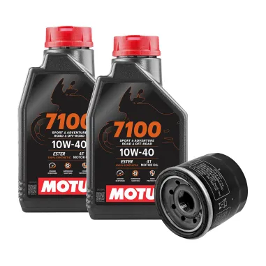 MF9789 Tagliando Zontes 350D 350E 2025 2026 E5+ 2LT Olio MOTUL 7100 10W40 Filtro