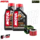 MF6460 Tagliando Royal Enfield Himalayan 411 - 2LT Olio Motul 7100 15W50 Filtro