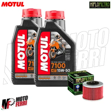 MF6460 Tagliando Royal Enfield Scram 411 2022/2024 Olio Motul 7100 15W50 Filtro