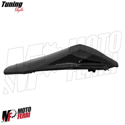 MF9791 Codino Posteriore Monoposto Kawasaki Z 900 SE 2025 2026 Nero Lucido