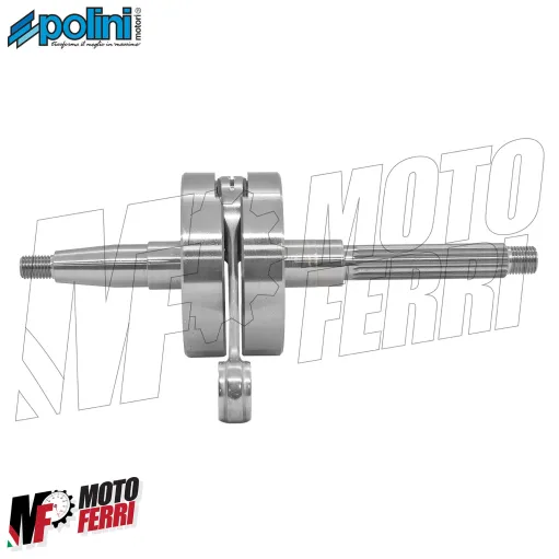 MF9794 Albero Motore Polini PRE4 70 Corsa 39,3 Spalle Piene ZIP SP 50 2T H20