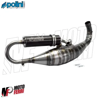 MF9795 Marmitta Scarico Polini Motore PRE4 70 cc Piaggio ZIP SP 50 2T LC